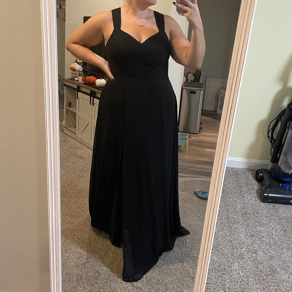 Black Formal / Bridesmaids Dress